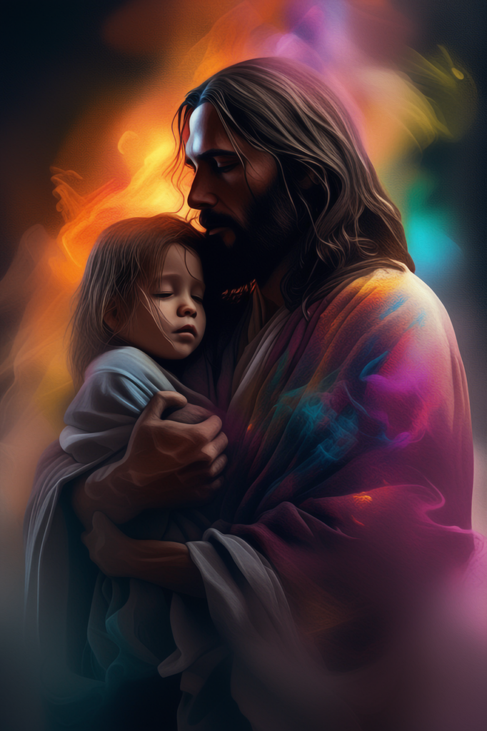 Jesus holds us as his own